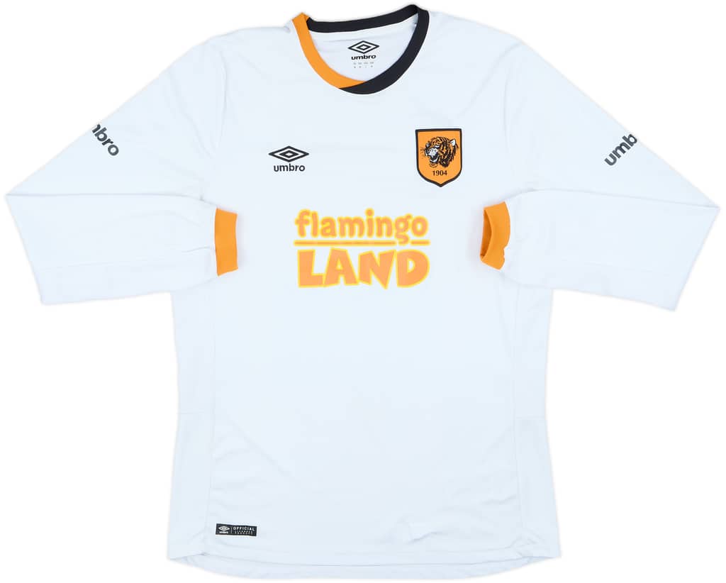 2015-16 Hull City Away L/S Shirt - 8/10 - (M)