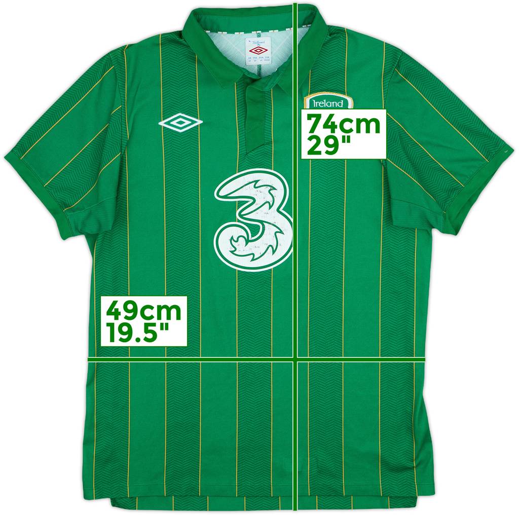 2011-12 Ireland Home Shirt - 6/10 - (M)