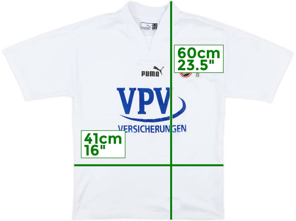 2000-01 FC Koln Home Shirt - 7/10 - (L.Boys)