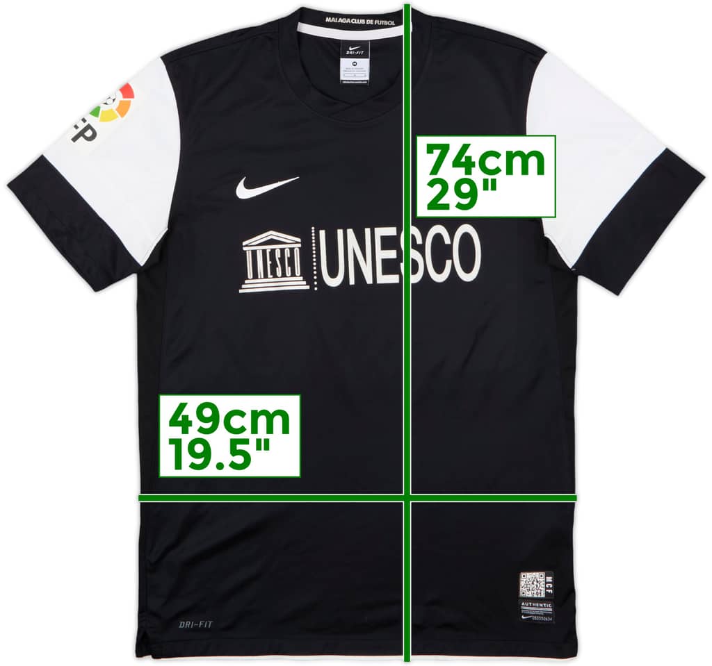 2012-13 Malaga Away Shirt - 6/10 - (M)