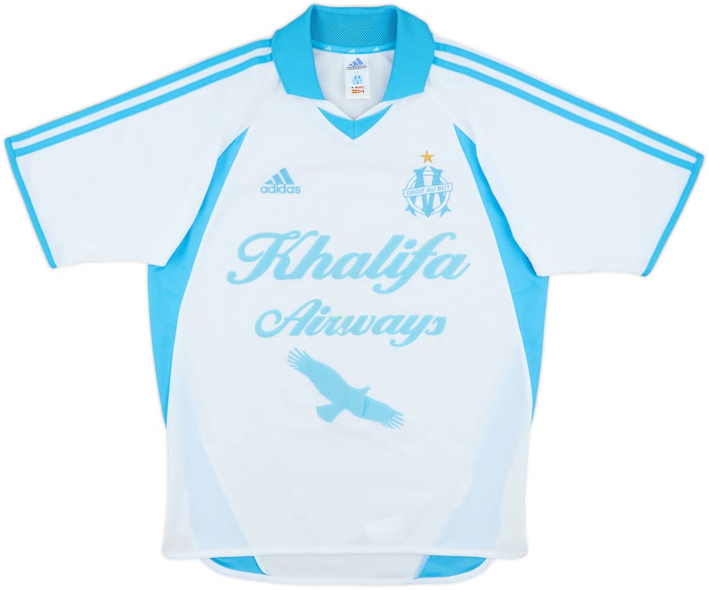 2001-02 Olympique Marseille Home Shirt - 6/10 - (S)