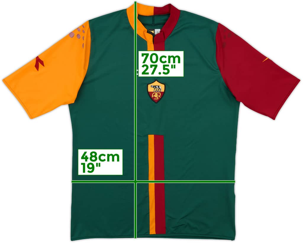 2005-06 Roma Cup Away Shirt - 8/10 - (L)