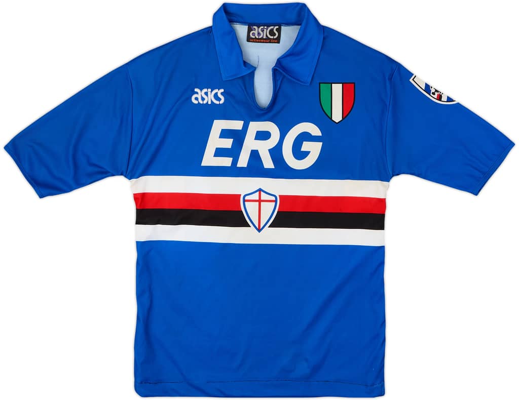 1991-92 Sampdoria Home Shirt - 6/10 - (S)