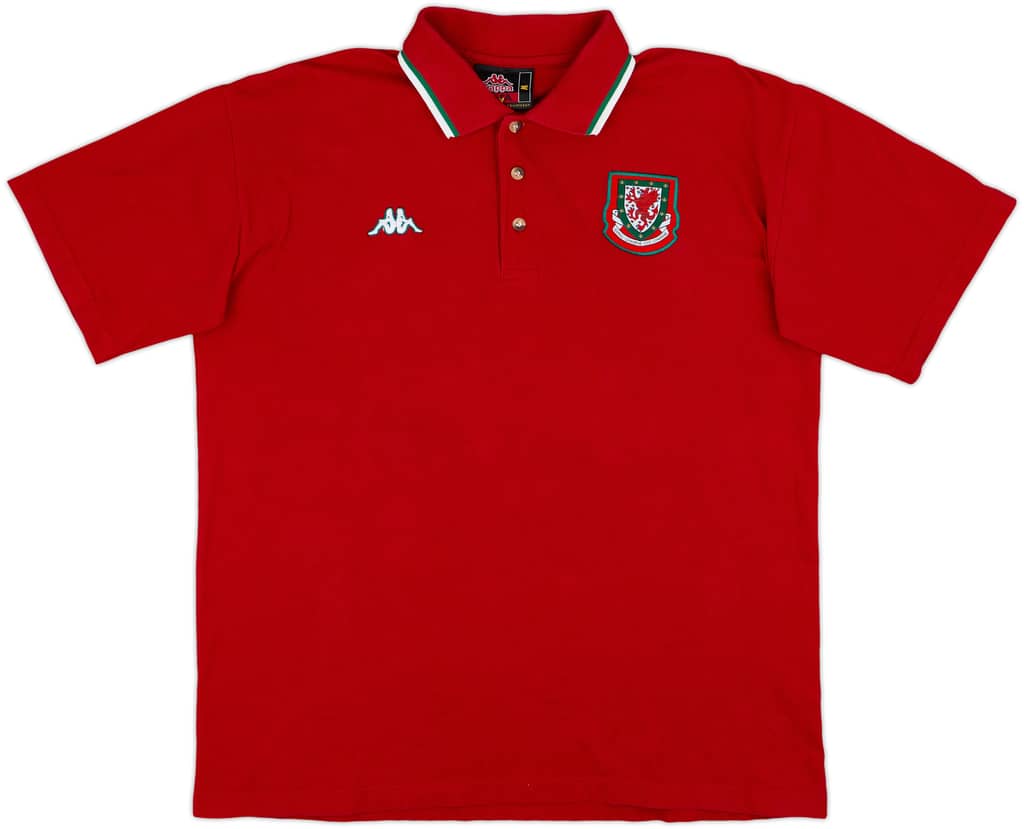 2004-05 Wales Kappa Polo Shirt - 8/10 - (M)