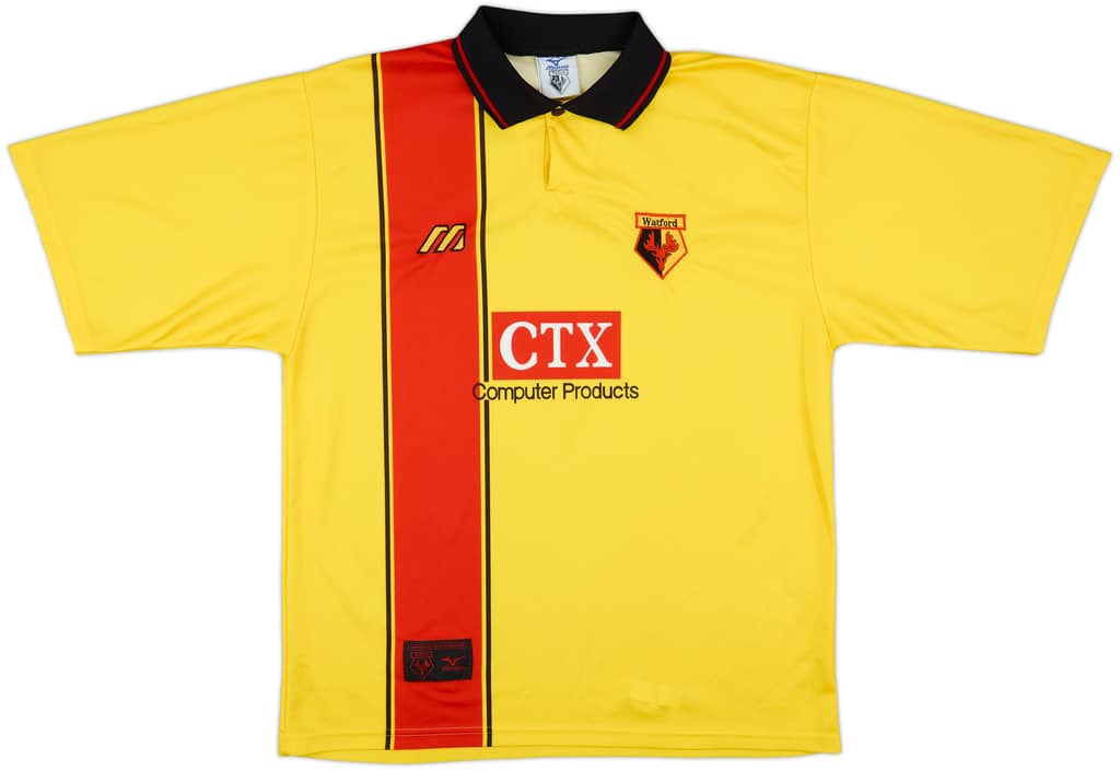 1997-98 Watford Home Shirt - 8/10 - (XL)