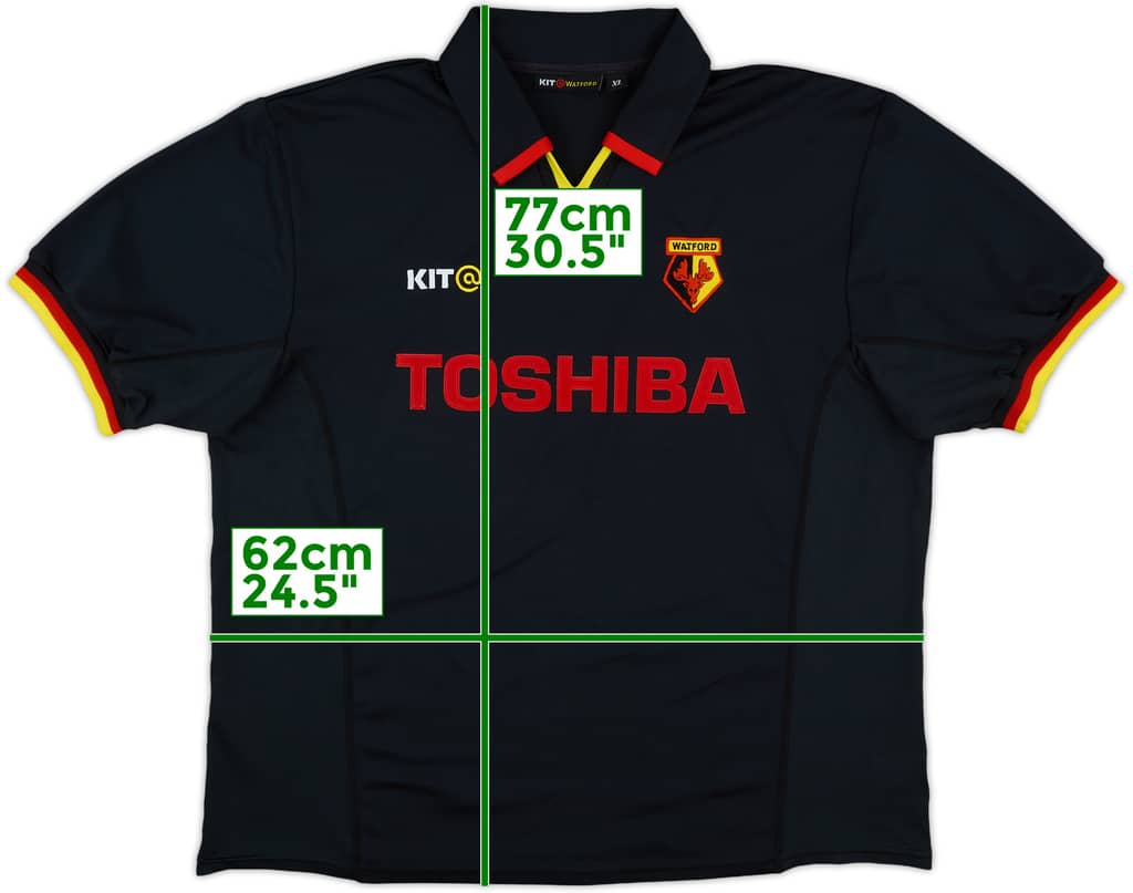 2001-03 Watford Away Shirt - 8/10 - (XL)