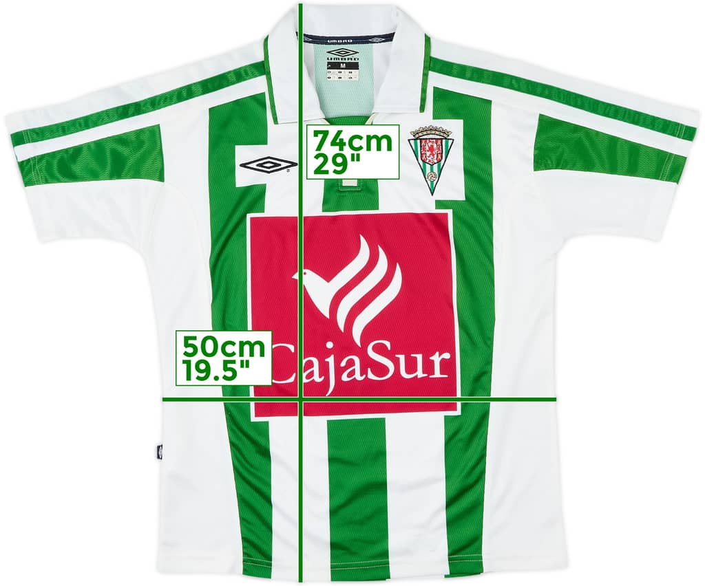 2001-02 Cordoba Home Shirt - 9/10 - (M)