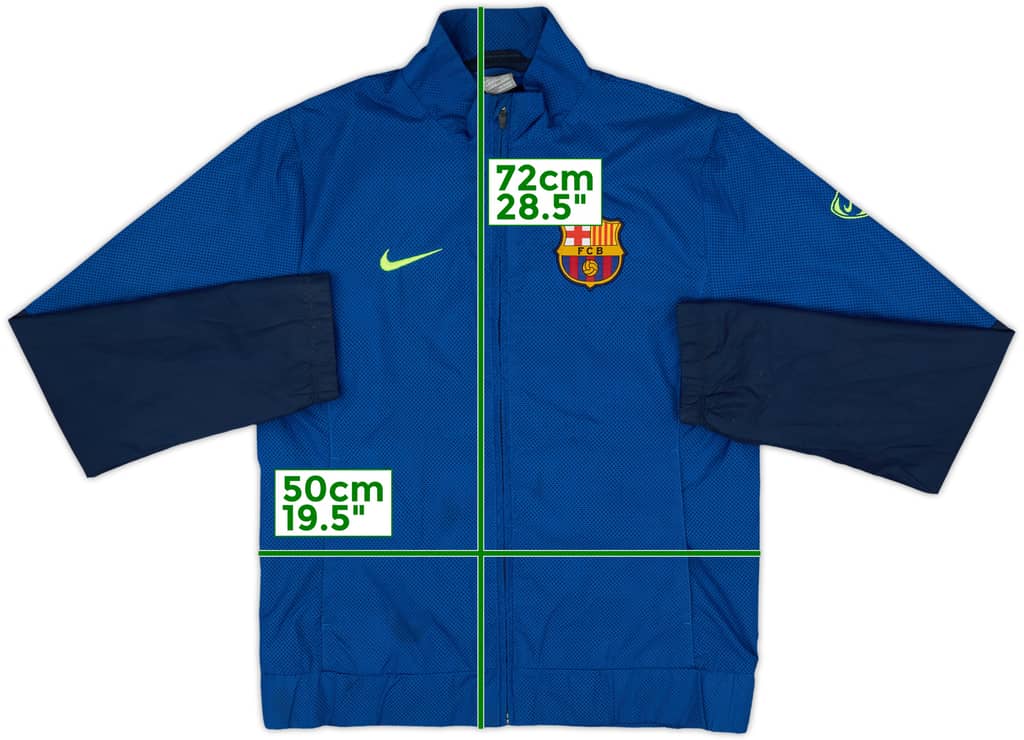 2009-10 Barcelona Nike Track Jacket - 9/10 - (M)