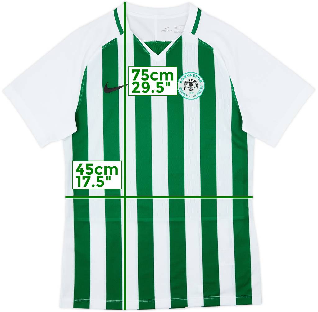 2018-19 Konyaspor Home Shirt - 10/10 - (S)