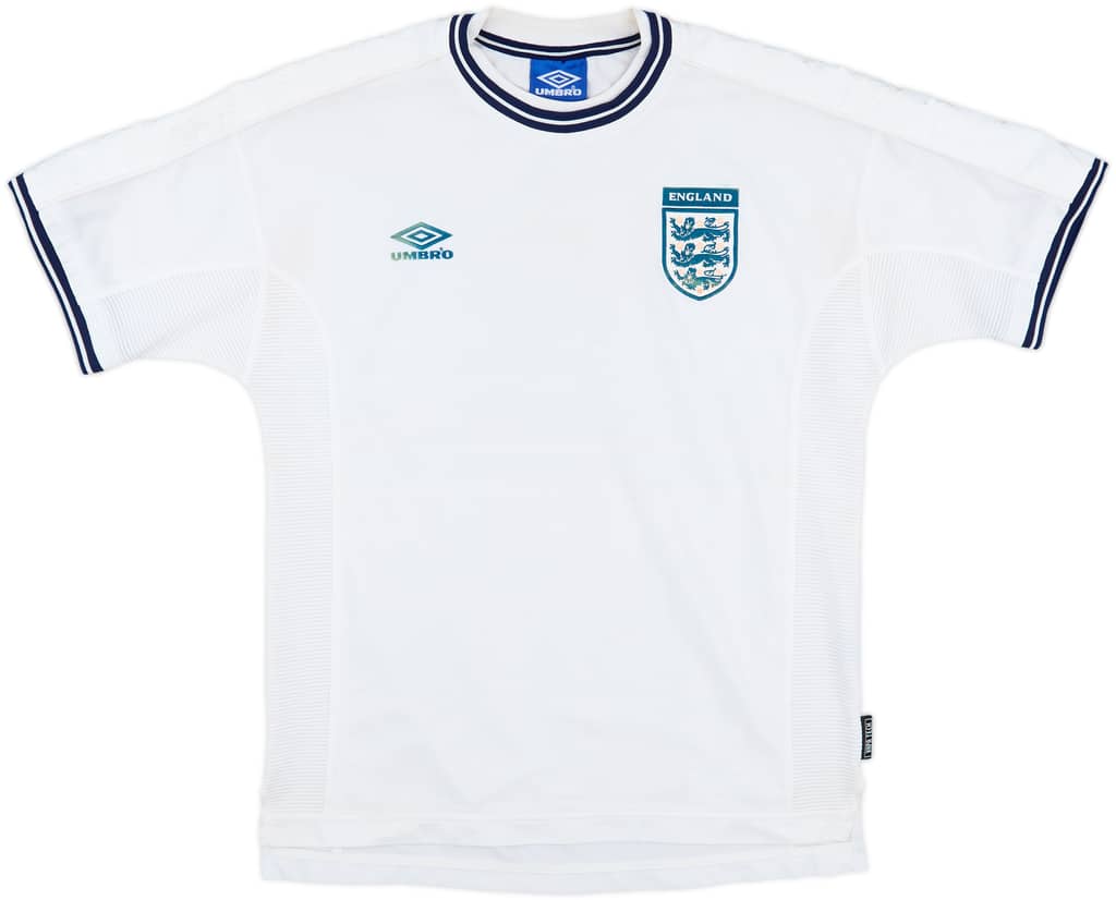 1999-01 England Home Shirt - 5/10 - (L)