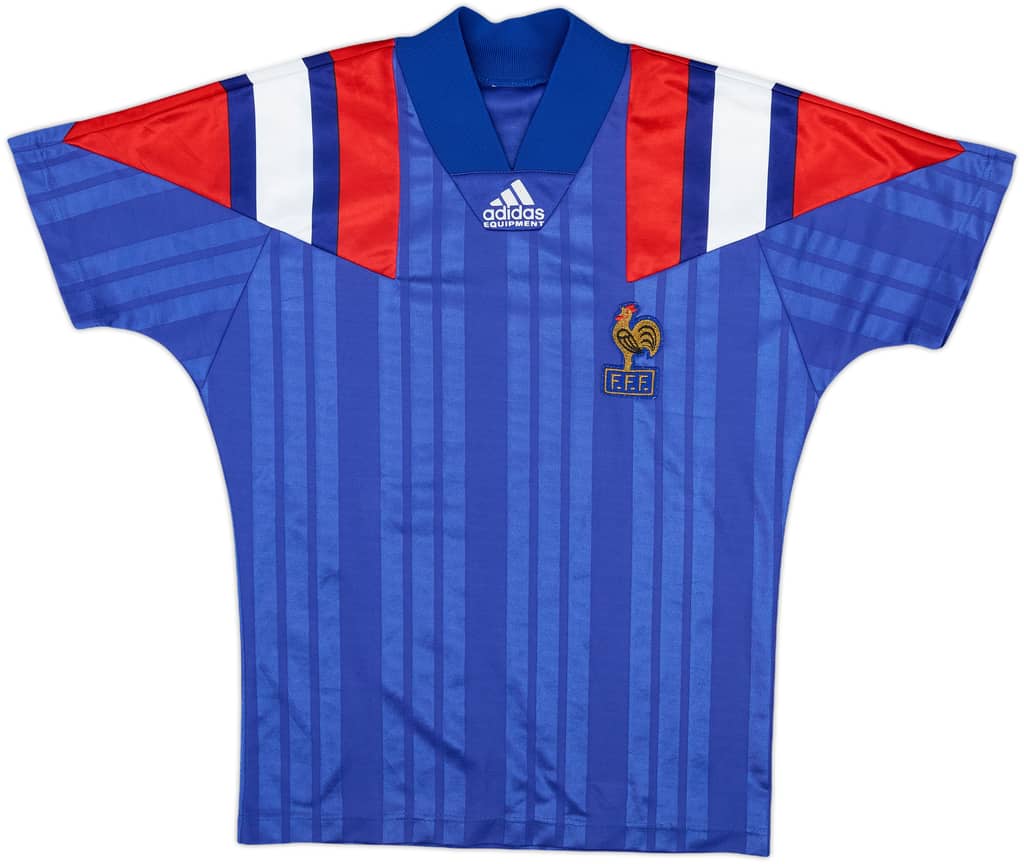 1992-94 France Home Shirt - 8/10 - (Y)