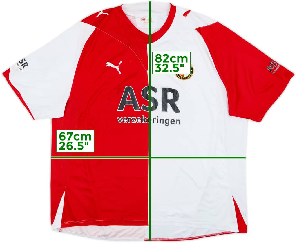 2009-10 Feyenoord Home Shirt - 6/10 - (XXL)