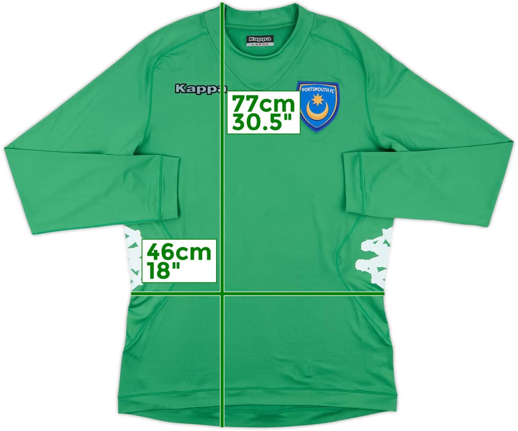 2012-13 Portsmouth GK Shirt - 7/10 - (L)