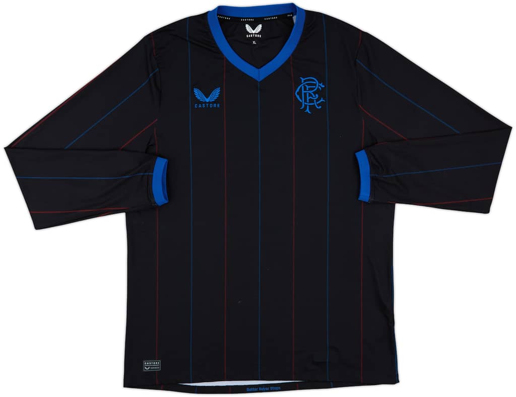 2022-23 Rangers Fourth L/S Shirt - 6/10 - (XL)