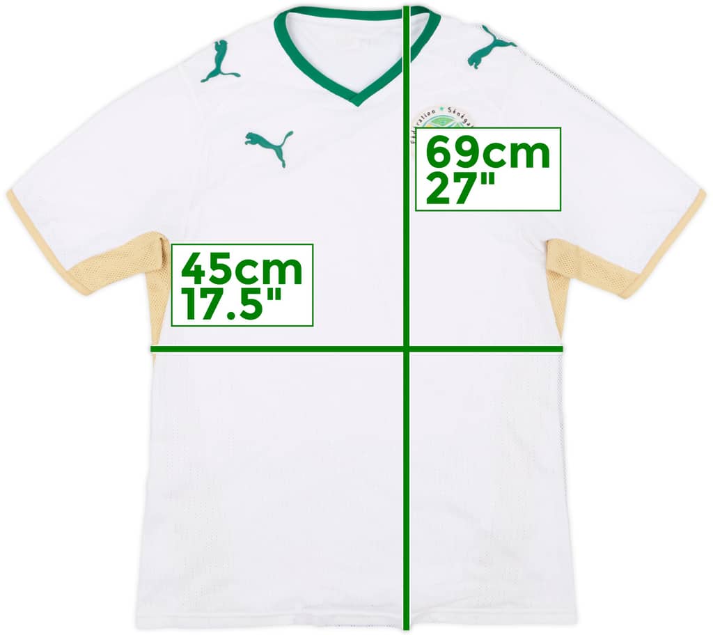 2007-09 Senegal Home Shirt - 9/10 - (S)
