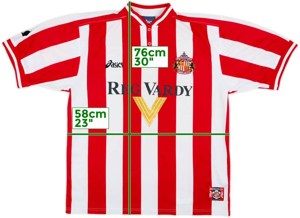 1999-00 Sunderland Home Shirt - 7/10 - (L)