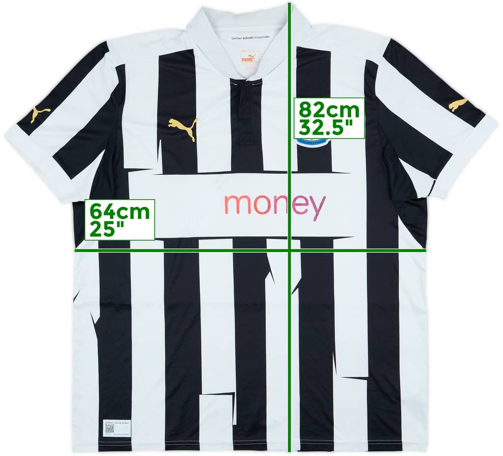 2012-13 Newcastle Home Shirt - 4/10 - (XXL)