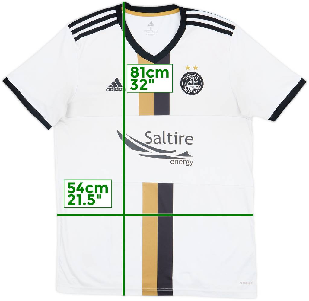 2020-21 Aberdeen Away Shirt - 6/10 - (L)