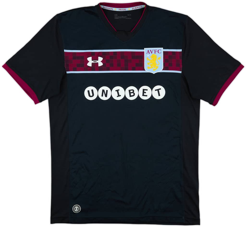 2017-18 Aston Villa Away Shirt - 9/10 - (L)