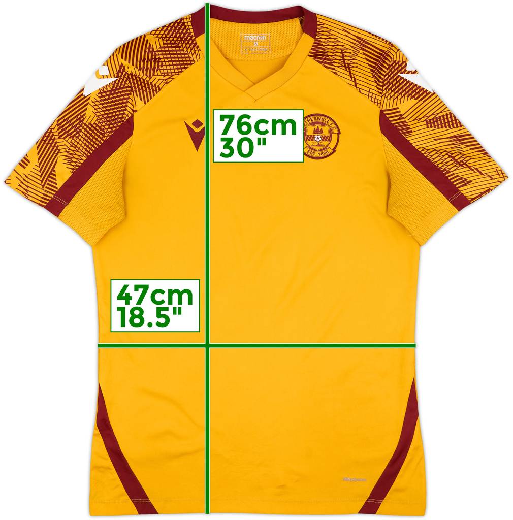 2019-20 Motherwell Macron Training Shirt - 8/10 - (M)