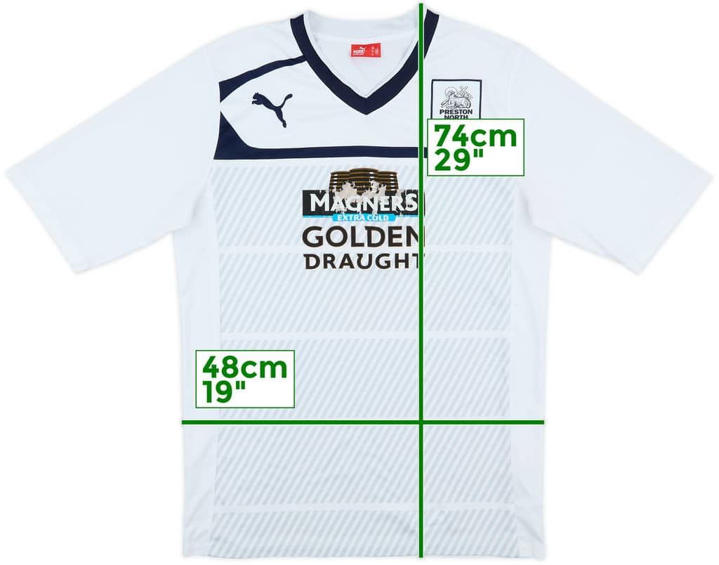 2012-13 Preston North End Home Shirt - 4/10 - (L)