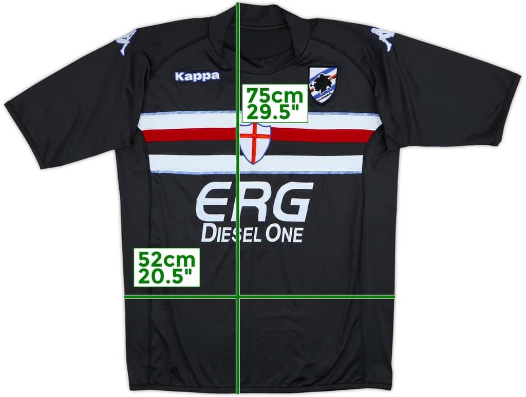 2005-06 Sampdoria Third Shirt - 7/10 - (L)