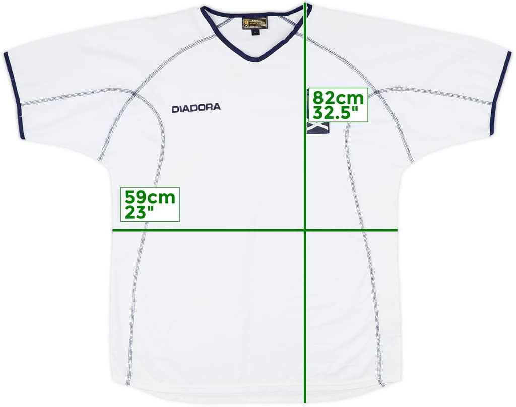 2003-05 Scotland Diadora Training Shirt - 10/10 - (L)