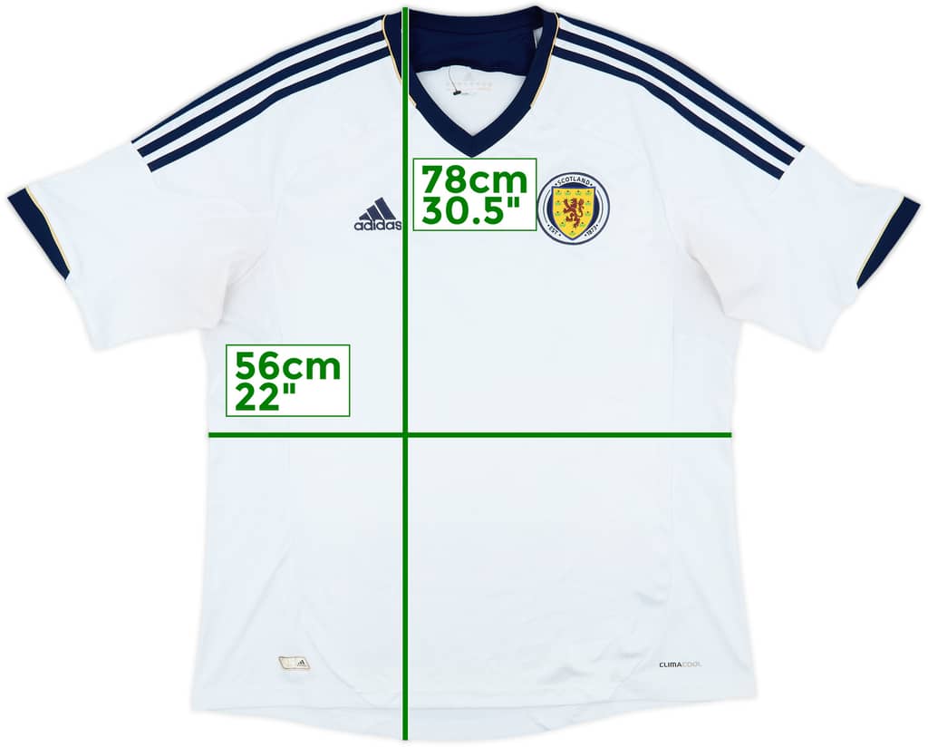 2012-14 Scotland Away Shirt - 4/10 - (XL)