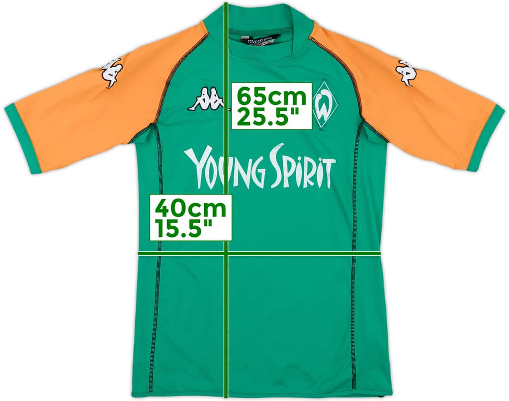 2003-04 Werder Bremen Home Shirt - 6/10 - (S)