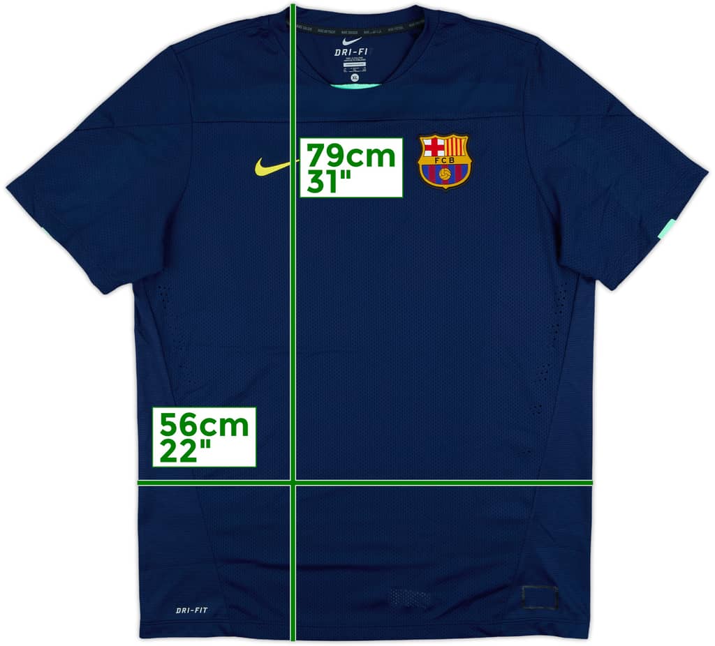 2014-15 Barcelona Nike Training Shirt - 9/10 - (XL)