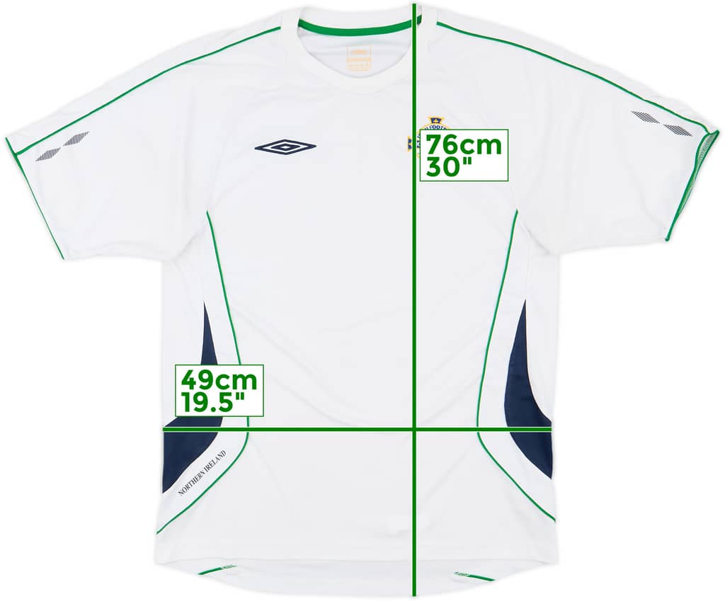 2009-10 Northern Ireland Umbro Training Shirt - 6/10 - (L)