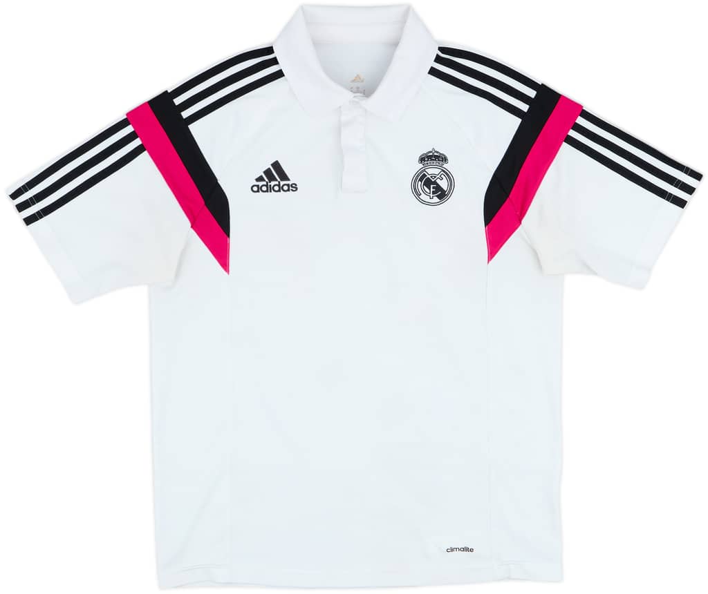 2014-15 Real Madrid adidas Polo Shirt - 6/10 - (M)