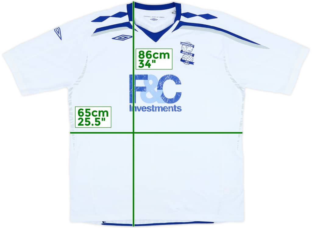 2007-08 Birmingham Away Shirt - 6/10 - (XXL)