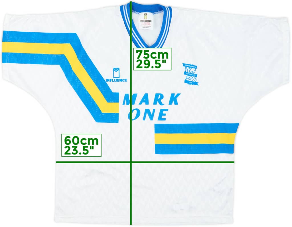 1991-92 Birmingham Away Shirt - 8/10 - (XL)
