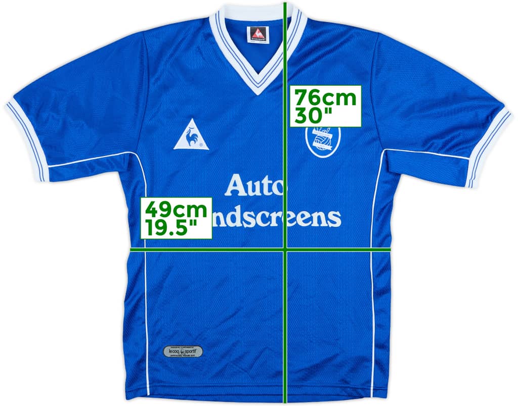 2000-01 Birmingham Home Shirt - 8/10 - (S)