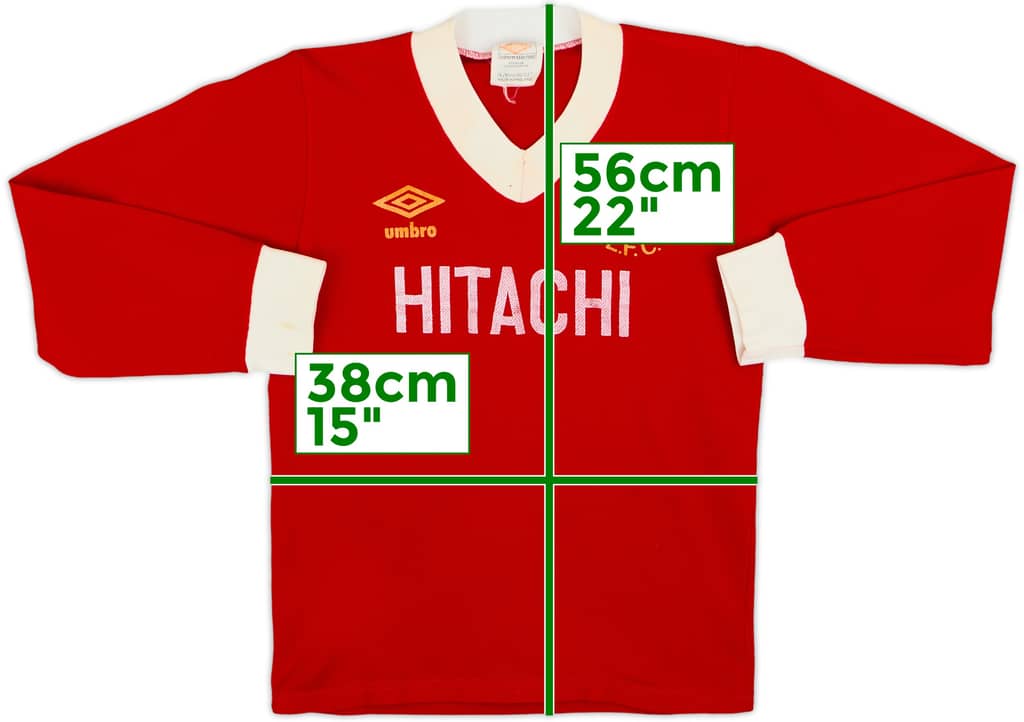 1979-82 Liverpool Home L/S Shirt - 7/10 - (M.Boys)