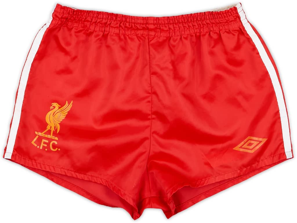 1982-85 Liverpool Home Shorts - 9/10 - (L.Boys)
