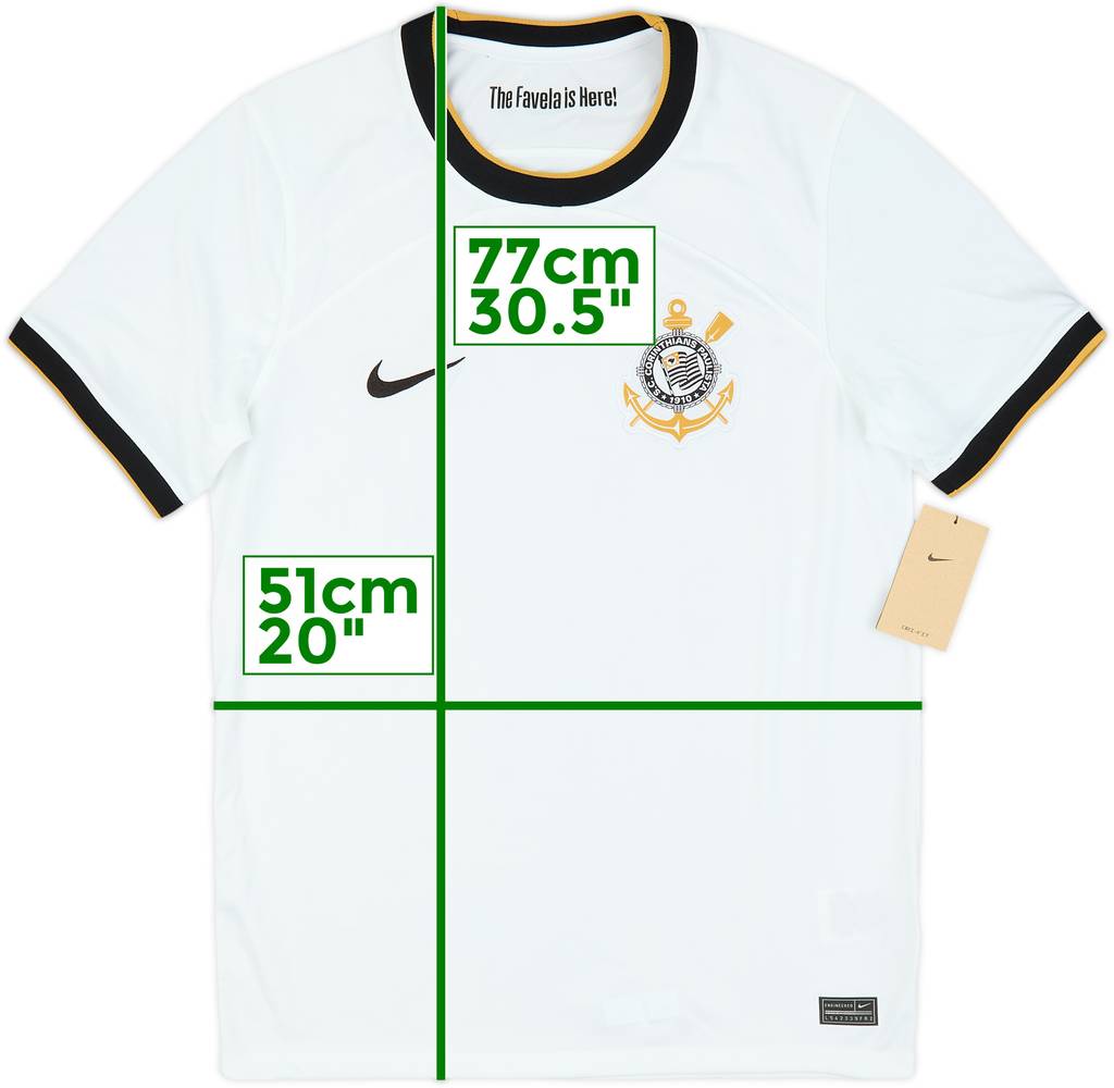 2022-23 Corinthians Home Shirt (L)