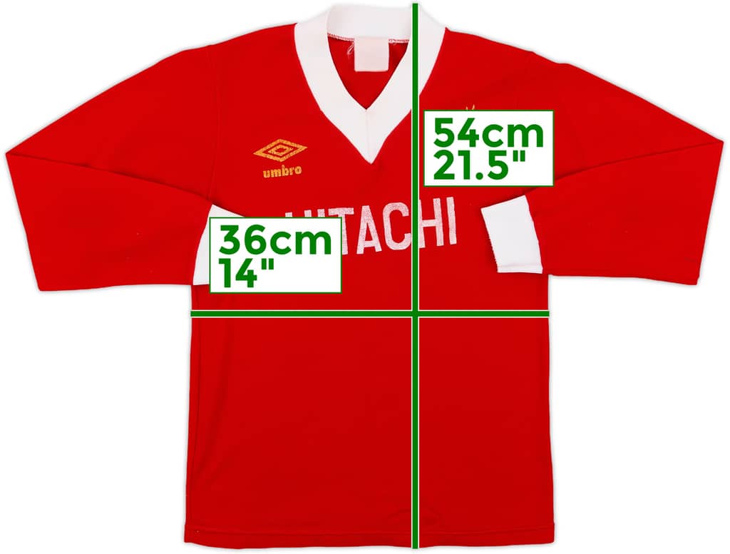 1979-82 Liverpool Home L/S Shirt - 8/10 - (L.Boys)
