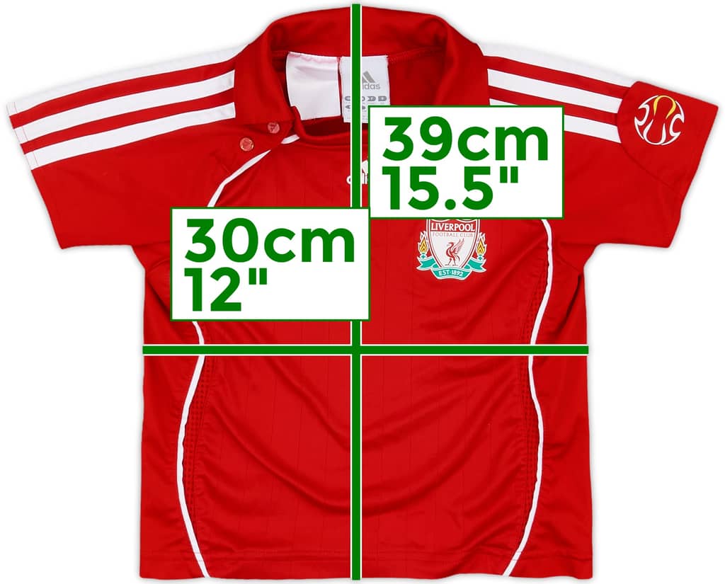 2006-08 Liverpool Home Shirt - 10/10 - (12-18 Months)