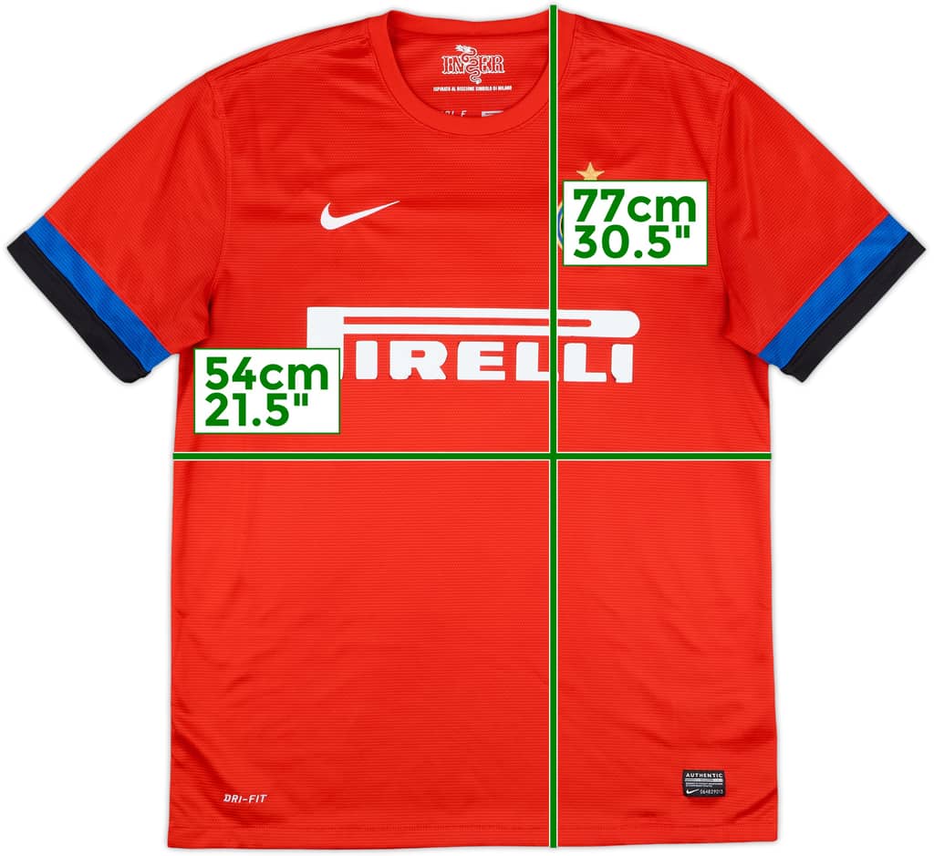 2012-13 Inter Milan Away Shirt - 5/10 - (L)