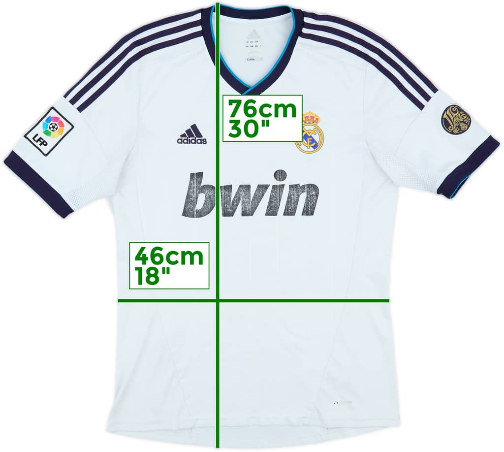 2012-13 Real Madrid Home Shirt - 5/10 - (M)