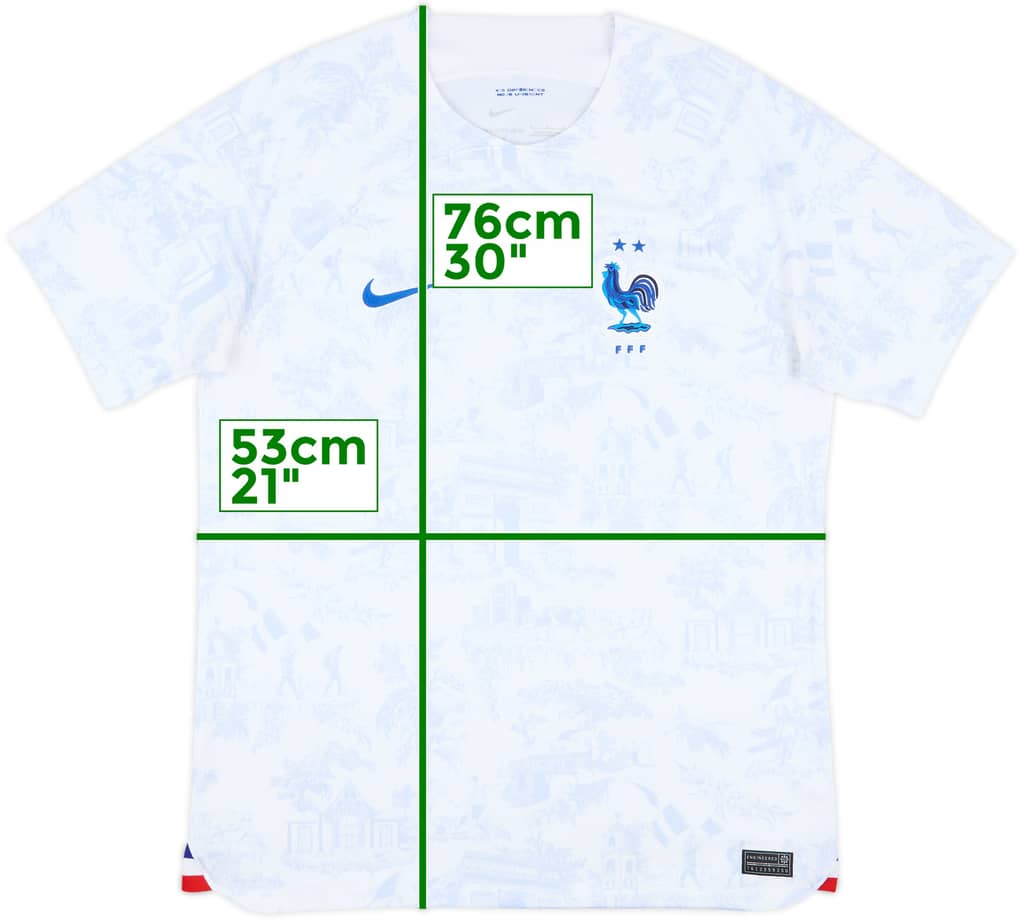 2022-23 France Away Shirt - 10/10 - (L)