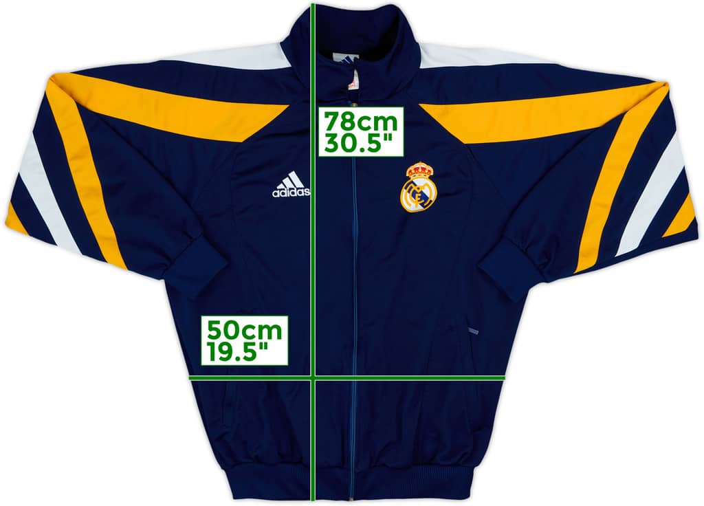 1998-99 Real Madrid adidas Track Jacket - 6/10 - (S)