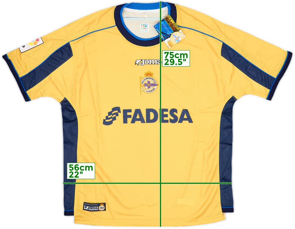 2002-03 Deportivo de La Coruna Away Shirt (XL)