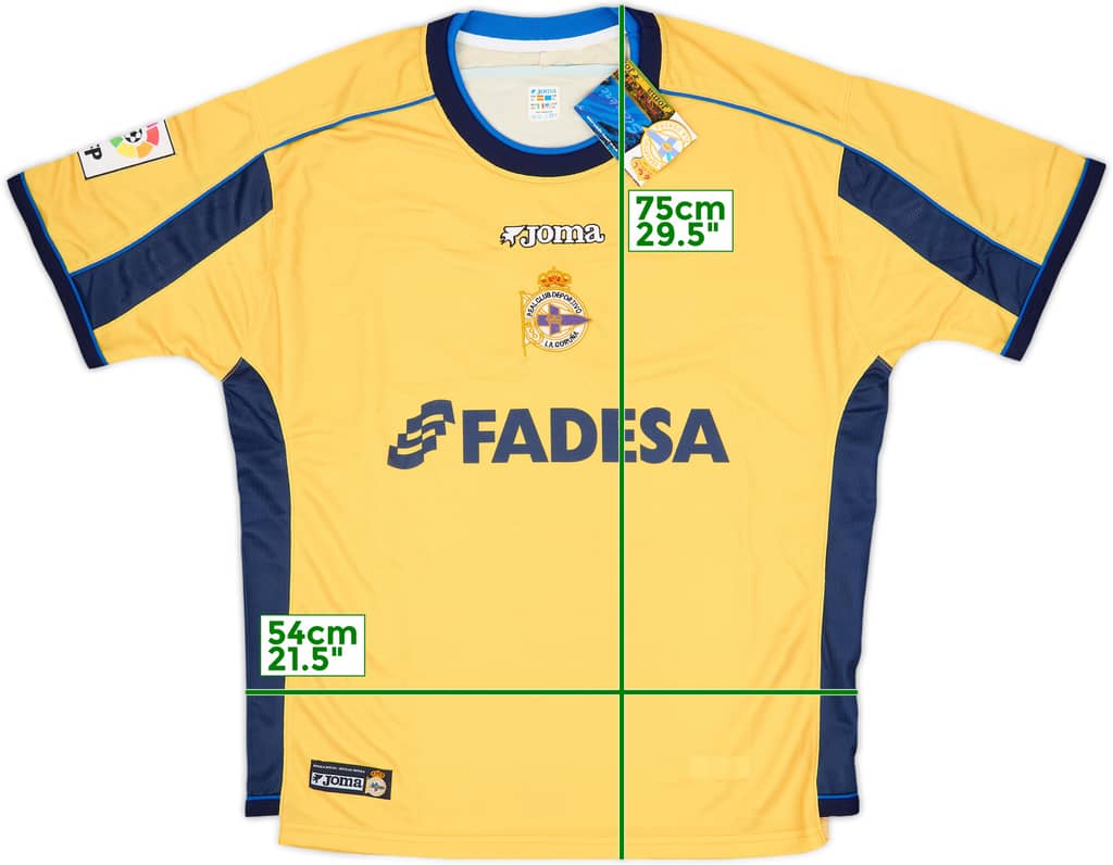 2002-03 Deportivo de La Coruna Away Shirt (XL)
