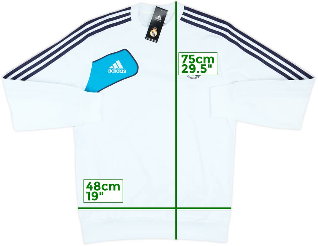 2012-13 Real Madrid adidas Sweat Top (M)