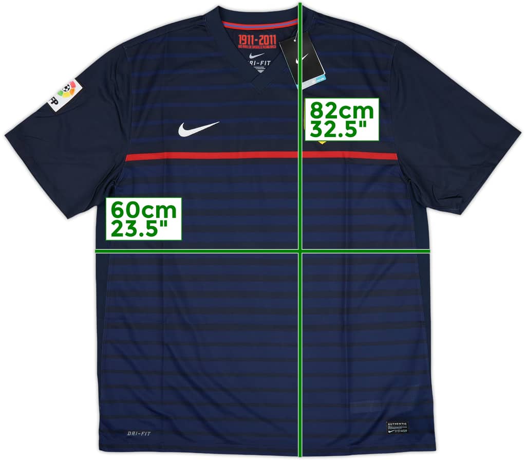 2011-12 Atletico Madrid Away Shirt (XL)