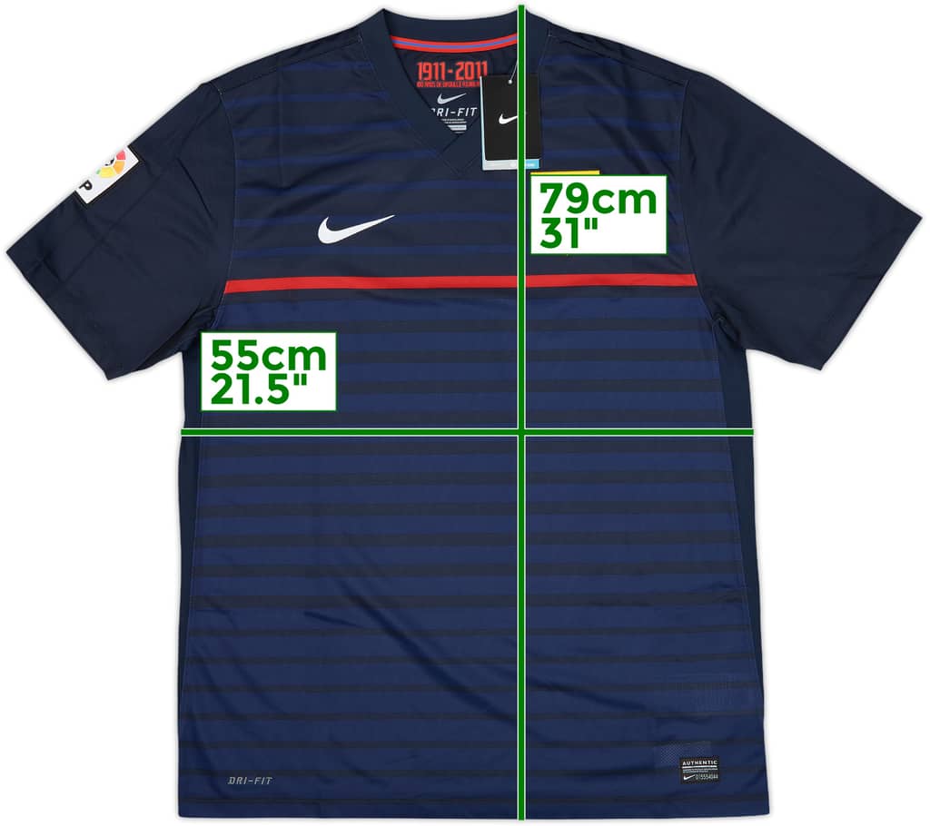 2011-12 Atletico Madrid Away Shirt (L)