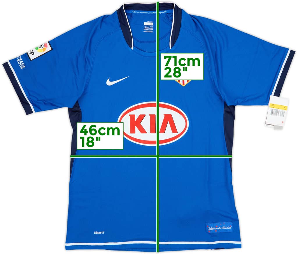 2007-08 Atletico Madrid Away Shirt (S)